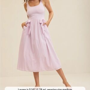 Aerie Bow Barre Dress